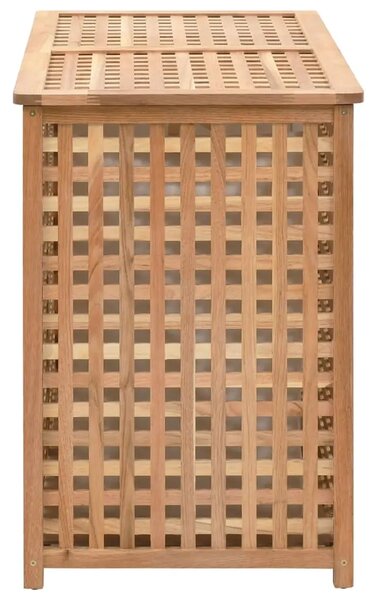 Košara za rublje 87 5 x 46 x 67 cm od masivnog drva oraha - 87.5 x 46 x 67 cm 1 87.5 x 46 x 67 cm