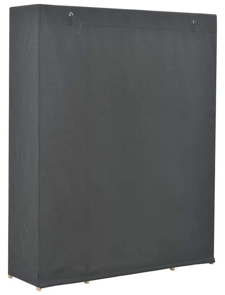 Ormar od tkanine sivi 135 x 40 x 170 cm - Siva 1 1 Siva