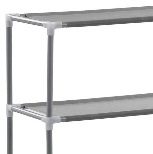Stalak za pohranu iznad perilice 3 razine srebrni 69x28x169 cm - Srebrno 69 x 28 x 169 cm Srebrno 69 x 28 x 169 cm