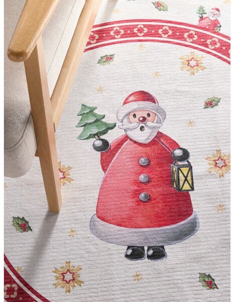 Crveni okrugao tepih s božićnim motivom ø 160 cm Toy's Delight Santa Claus – Villeroy&Boch