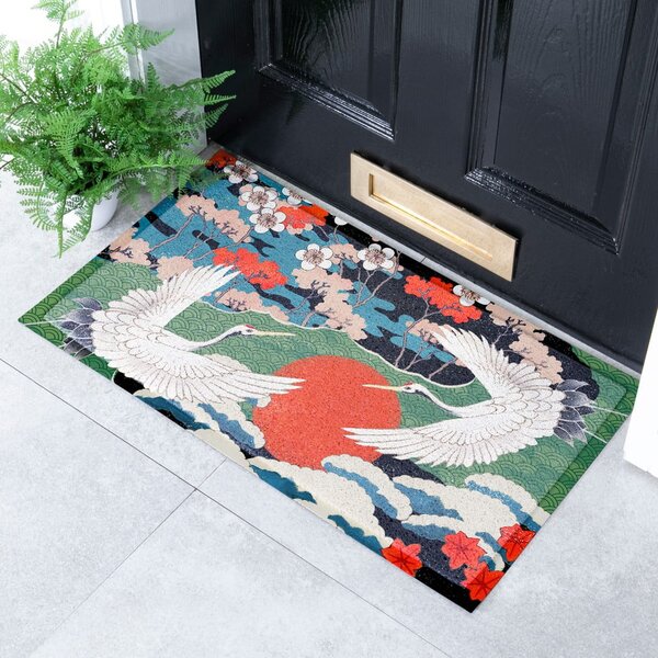 Otirač 40x70 cm Japanese Bird – Artsy Doormats