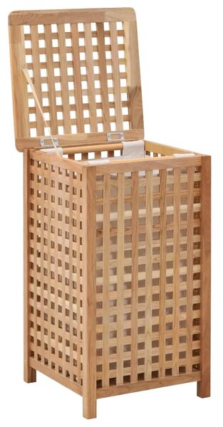 Košara za rublje 39 x 39 x 65 cm od masivnog drva oraha - 39 x 39 x 65 cm 1 39 x 39 x 65 cm