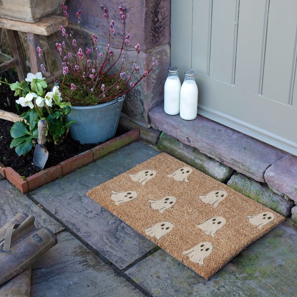Otirač od kokosovih vlakana 40x60 cm Ghost – Artsy Doormats