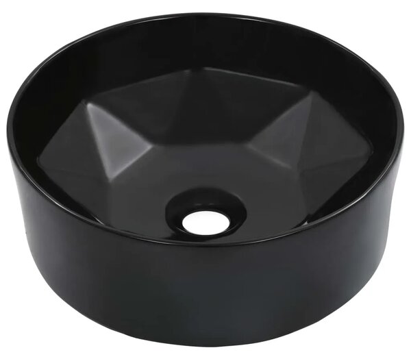 Lavabo - Umivaonik 36 x 14 cm keramički crni - Crna Crna