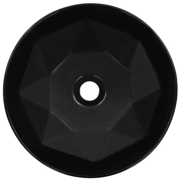 Lavabo - Umivaonik 36 x 14 cm keramički crni - Crna Crna