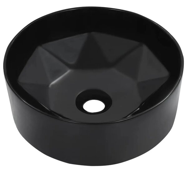 Lavabo - Umivaonik 36 x 14 cm keramički crni - Crna Crna