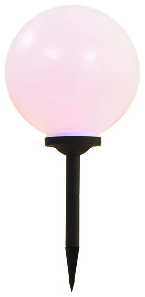 Vanjske solarne svjetiljke 4 kom LED kuglaste 30 cm RGB - 30 cm 4 1 30 cm