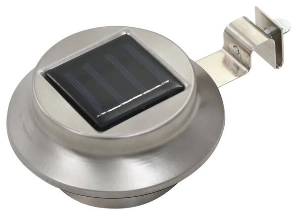 Vanjske solarne svjetiljke 12 kom LED okrugle 12 cm bijele - 12 1 12