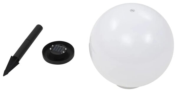 Vanjske solarne svjetiljke 4 kom LED kuglaste 30 cm RGB - 30 cm 4 1 30 cm