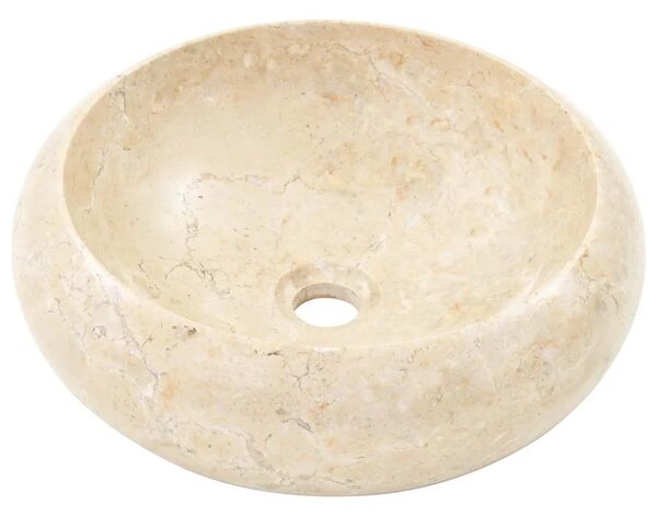 Lavabo - Umivaonik 40 x 12 cm mramorni krem - Krema Krema