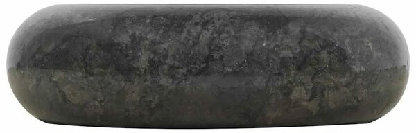 Lavabo - Umivaonik 40 x 12 cm mramorni crni - Crna Crna
