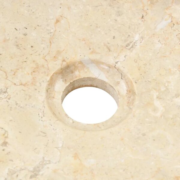 Lavabo - Umivaonik 40 x 12 cm mramorni krem - Krema Krema