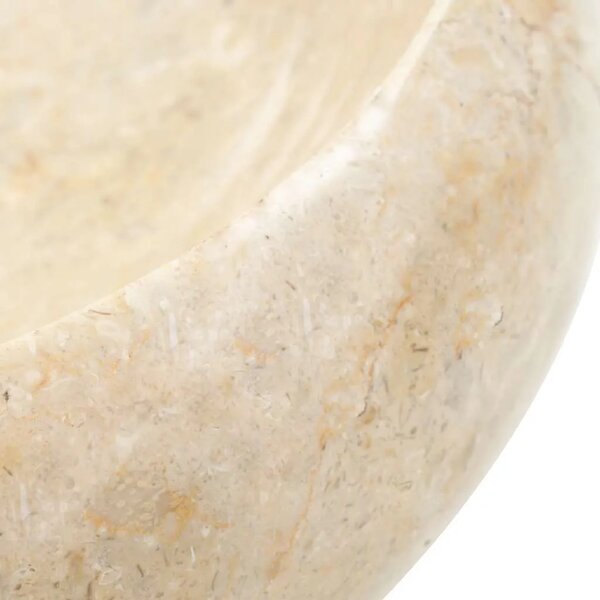 Lavabo - Umivaonik 40 x 12 cm mramorni krem - Krema Krema