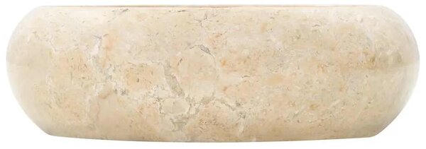 Lavabo - Umivaonik 40 x 12 cm mramorni krem - Krema Krema