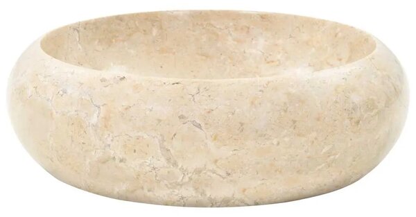 Lavabo - Umivaonik 40 x 12 cm mramorni krem - Krema Krema