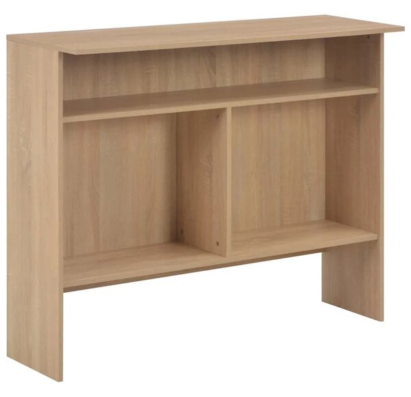 Barski stol s 2 stolne ploče boja hrasta 130 x 40 x 120 cm - Boja hrasta 1 Boja hrasta