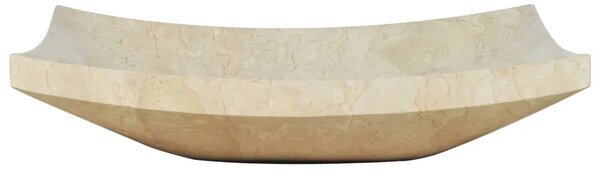 Lavabo - Umivaonik 50 x 35 x 12 cm mramorni krem - Krema Krema