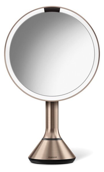 Kozmetičko ogledalo s osvjetljenjem/povećavajuće (5x) ø 20 cm Sensor – simplehuman