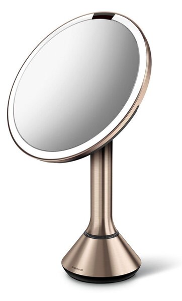 Kozmetičko ogledalo s osvjetljenjem/povećavajuće (5x) ø 20 cm Sensor – simplehuman