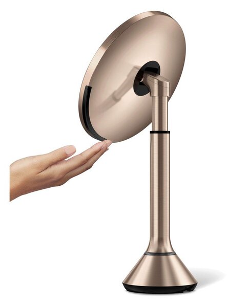 Kozmetičko ogledalo s osvjetljenjem/povećavajuće (5x) ø 20 cm Sensor – simplehuman