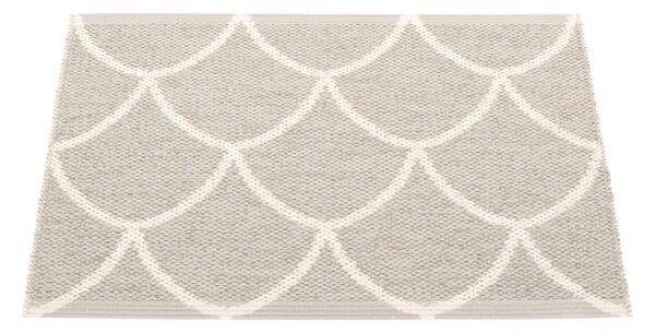 Krem unutarnji i vanjski tepih 70x50 cm Kotte Linen – Pappelina