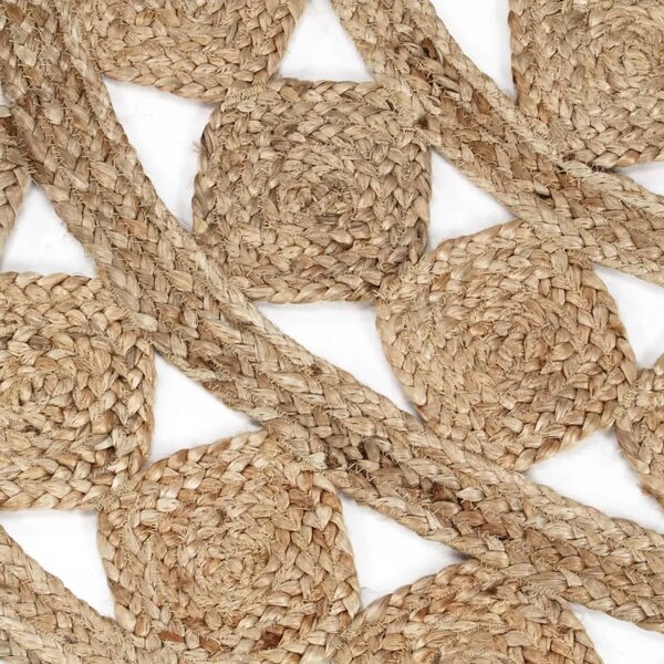 Ručno rađeni pleteni tepih od jute 120 cm - 120 cm 120 cm