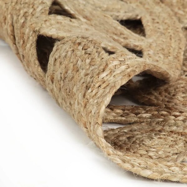 Ručno rađeni pleteni tepih od jute 120 cm - 120 cm 120 cm