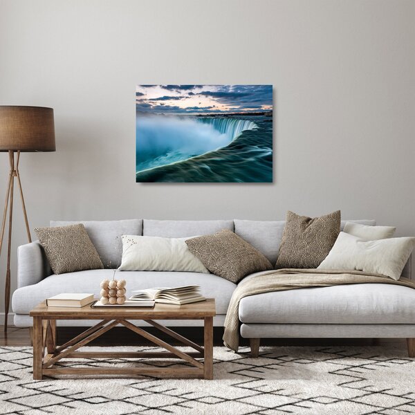 Staklena slika slapova (70x50 cm)