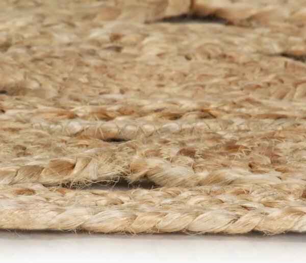 Ručno rađeni pleteni tepih od jute 120 cm - 120 cm 120 cm