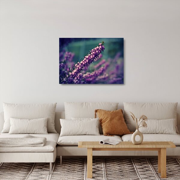 Staklena slika lavande (70x50 cm)