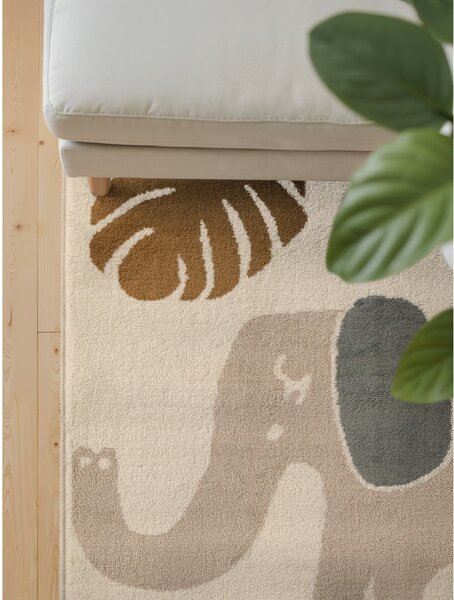 Krem dječji tepih 120x170 cm Animal Safari – Hanse Home