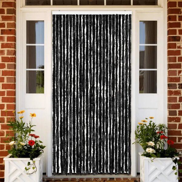 Zavjesa protiv muha - Zastor protiv insekata antracit 100 x 220 cm šenil - Antracit 100 x 220 cm Antracit 100 x 220 cm