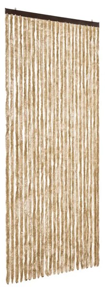 Zavjesa protiv muha - Zastor protiv insekata bež 100 x 220 cm šenil - Bež 100 x 220 cm Bež 100 x 220 cm