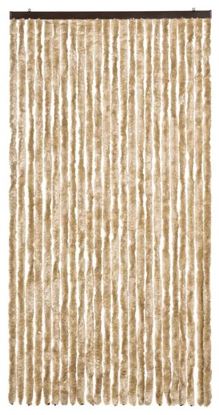 Zavjesa protiv muha - Zastor protiv insekata bež 100 x 220 cm šenil - Bež 100 x 220 cm Bež 100 x 220 cm