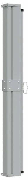 Uvlačiva bočna tenda za terasu 140 x 300 cm crna - Crna 140 x 300 cm 1 Crna