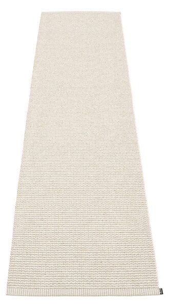 Krem unutarnja i vanjska staza 60x250 cm Mono Linen Vanilla – Pappelina