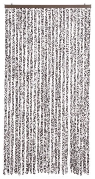 Zavjesa protiv muha - Zastor protiv insekata smeđi-bež 100 x 220 cm šenil - Smeđa i bež 100 x 220 cm Smeđa i bež 100 x 220 cm