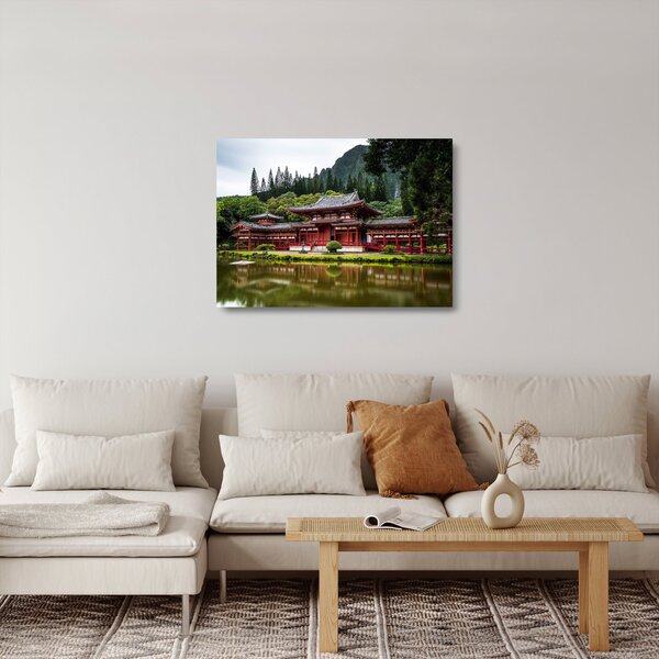 Slikarstvo - kineska arhitektura (70x50 cm)