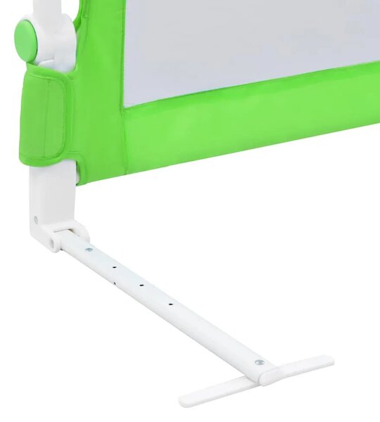 Sigurnosna ogradica za dječji krevet zelena 180x42 cm poliester - Zelena 180 x 42 cm 1 Zelena