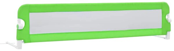 Sigurnosna ogradica za dječji krevet zelena 180x42 cm poliester - Zelena 180 x 42 cm 1 Zelena