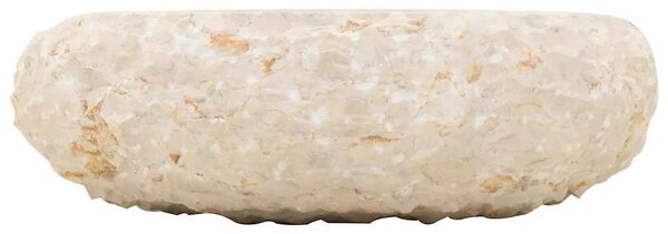 Lavabo - Umivaonik 40 x 12 cm mramorni krem - Krema Krema