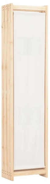Paravan - Sobna pregrada sa 6 panela od tkanine 240 x 170 x 4 cm krem - Krema 6 1 Krema