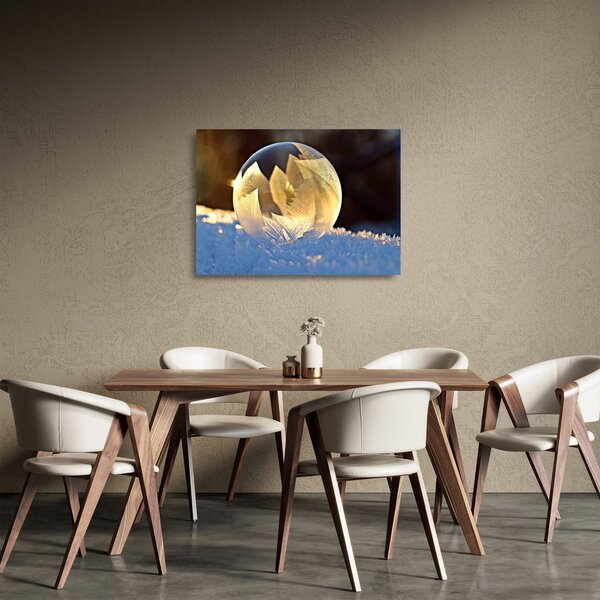 Staklena slika zaleđenog mjehurića (70x50 cm)