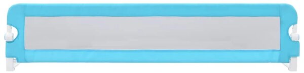 Sigurnosna ogradica za dječji krevet plava 180x42 cm poliester - Plava 180 x 42 cm 1 Plava