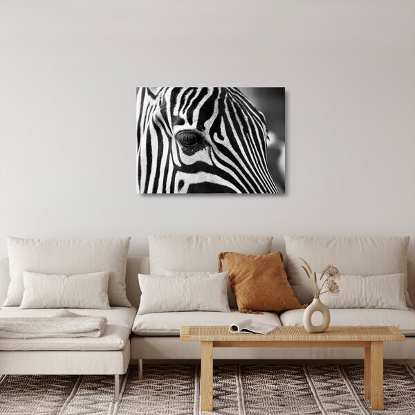 Staklena slika zebre (70x50 cm)