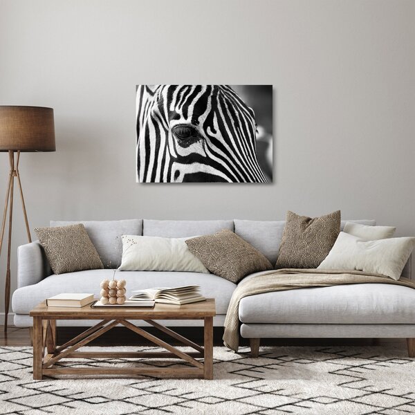 Staklena slika zebre (70x50 cm)
