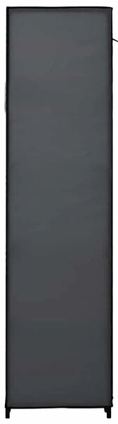 Sklopivi ormar sivi 110 x 45 x 175 cm od tkanine - Siva 1 1 Siva