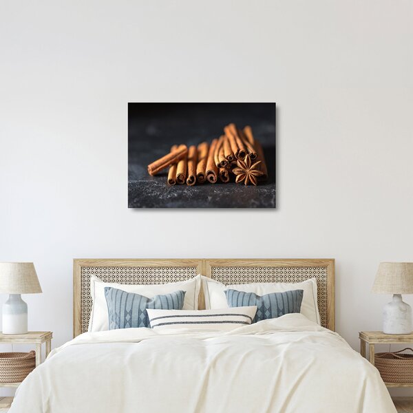 Staklena slika cimeta (70x50 cm)