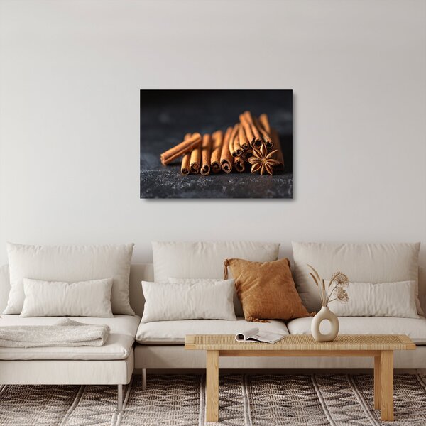 Staklena slika cimeta (70x50 cm)