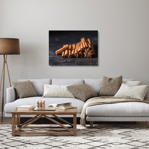 Staklena slika cimeta (70x50 cm)